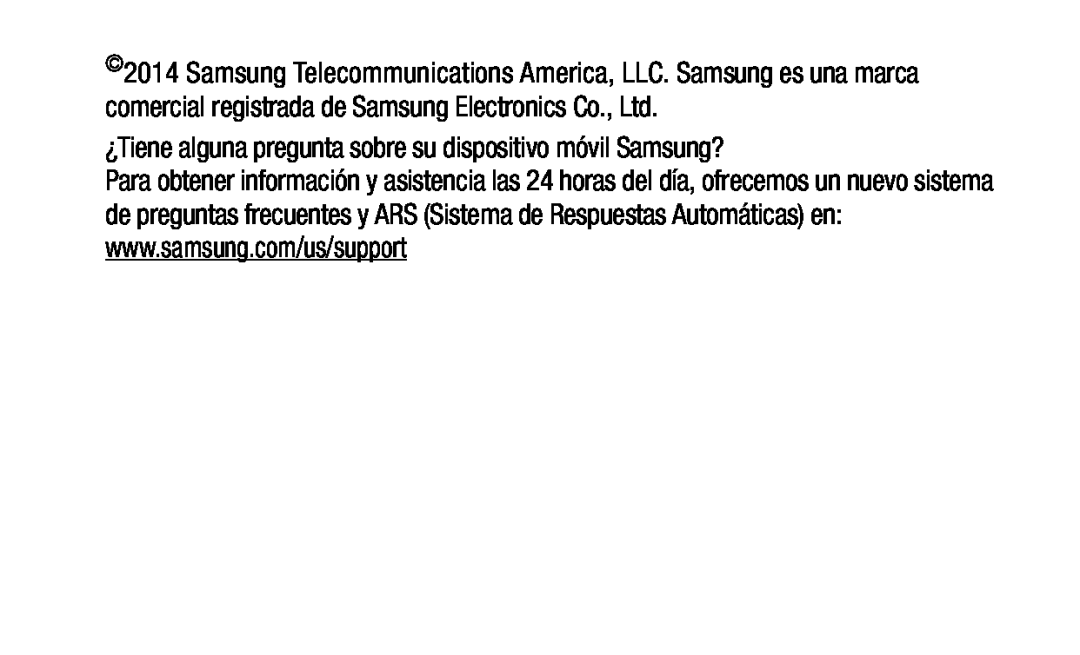 www.samsung.com/us/support ¿Tiene alguna pregunta sobre su dispositivo móvil Samsung