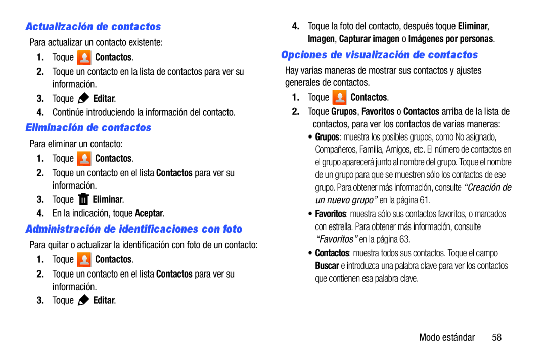 Actualización de contactos Galaxy Tab 3 7.0 Kids Wi-Fi