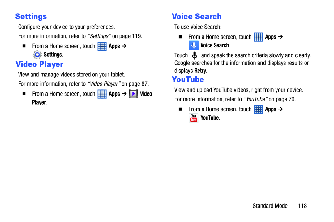 Voice Search Galaxy Tab 3 7.0 Kids Wi-Fi