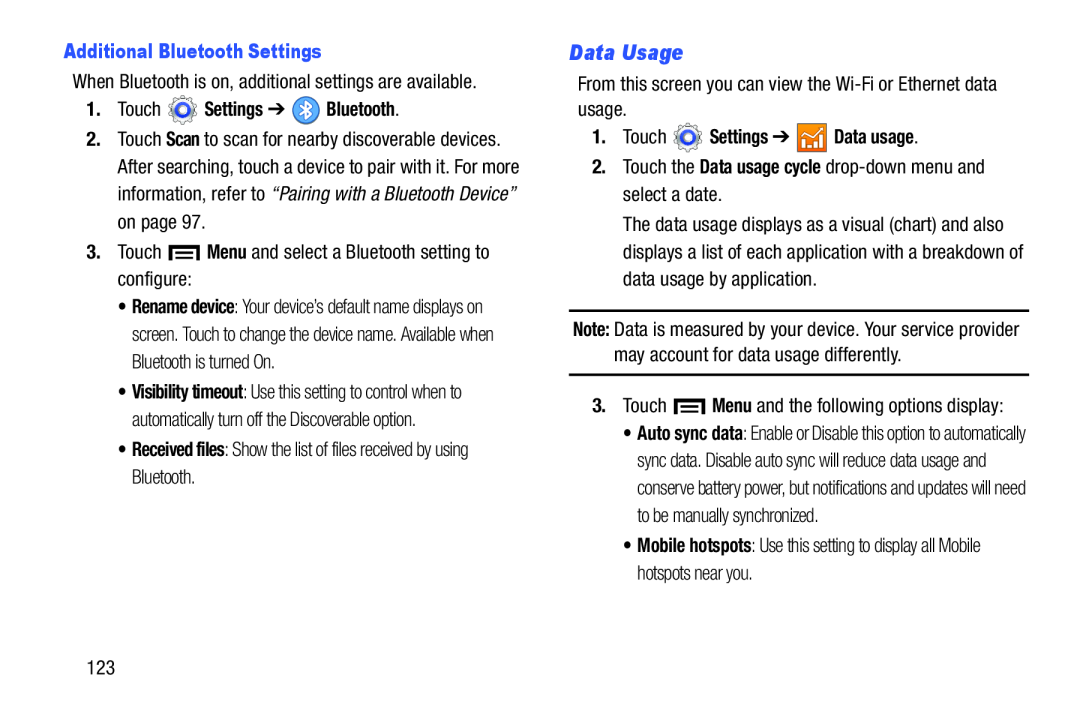 Data Usage Galaxy Tab 3 7.0 Kids Wi-Fi