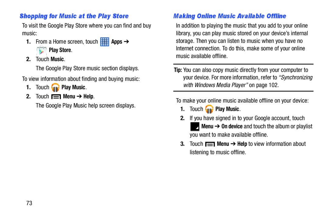 Shopping for Music at the Play Store Galaxy Tab 3 7.0 Kids Wi-Fi