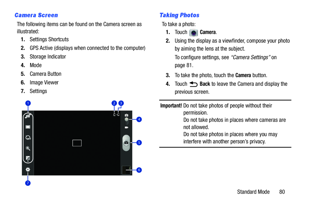 Camera Screen Galaxy Tab 3 7.0 Kids Wi-Fi