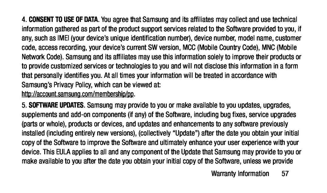 Warranty Information Galaxy Tab 3 7.0 T-Mobile