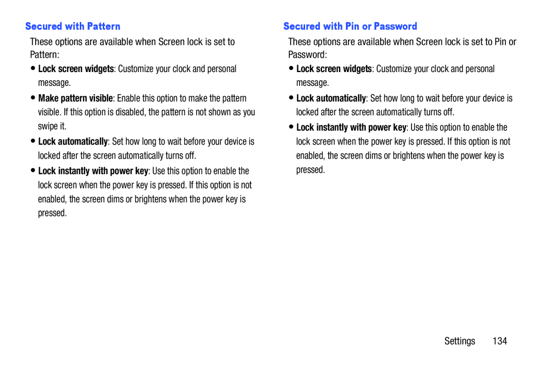 Make pattern visible Galaxy Tab 3 7.0 Wi-Fi