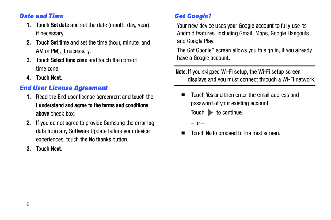 Date and Time End User License Agreement