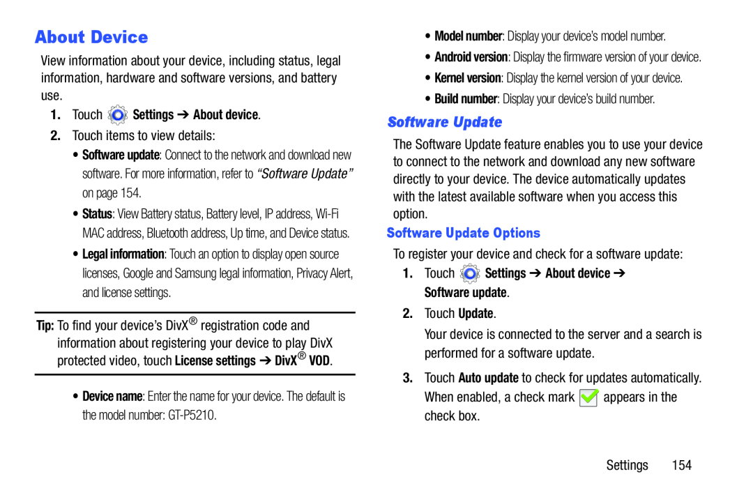 Software Update Galaxy Tab 3 10.1 Wi-Fi