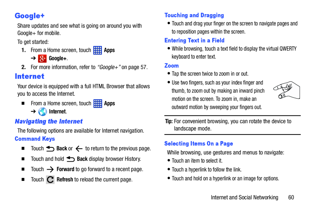 Navigating the Internet