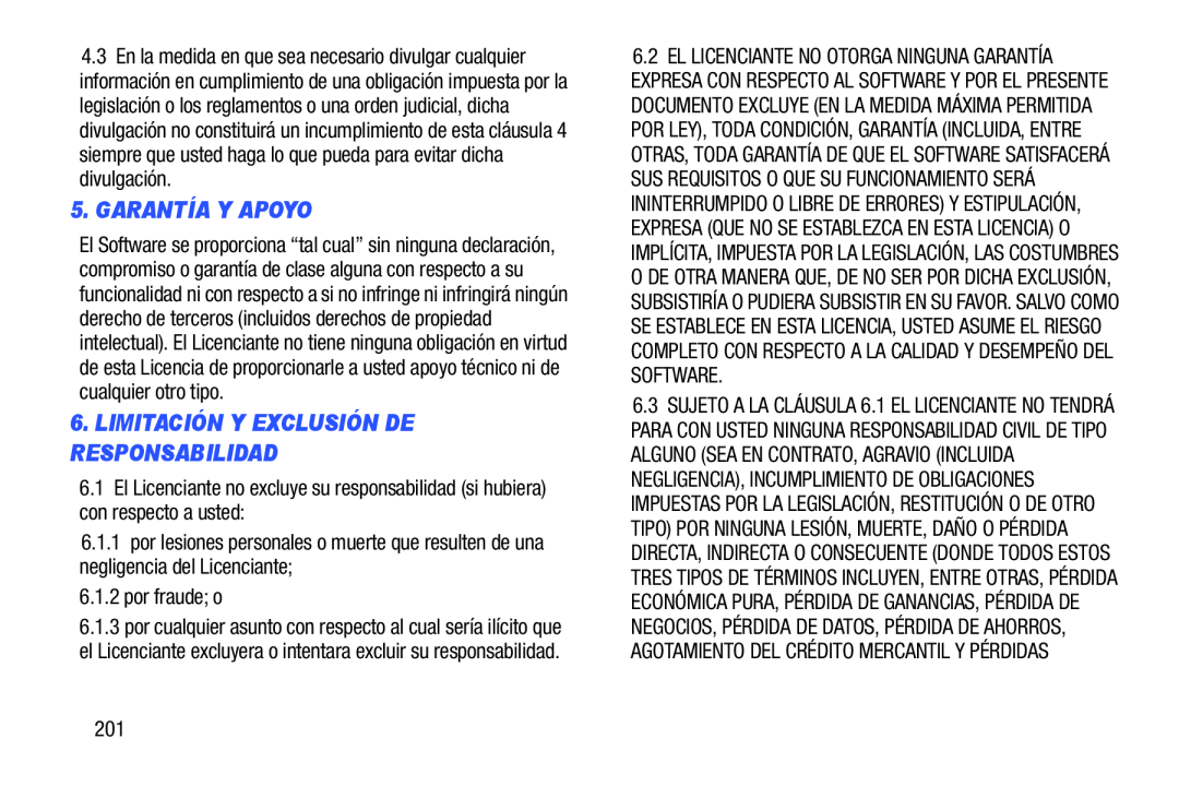 5. GARANTÍA Y APOYO