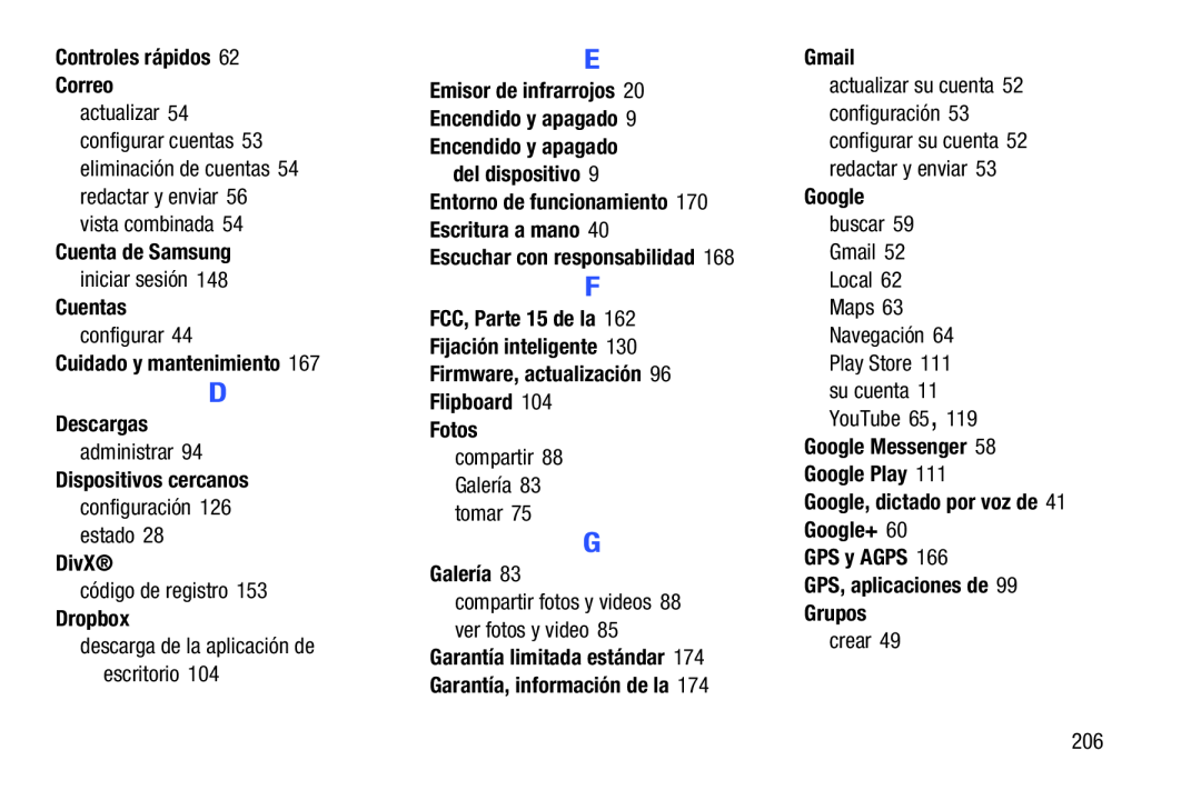 Cuentas Galaxy Tab 3 10.1 Wi-Fi