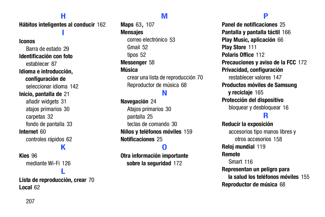 Privacidad, configuración Galaxy Tab 3 10.1 Wi-Fi