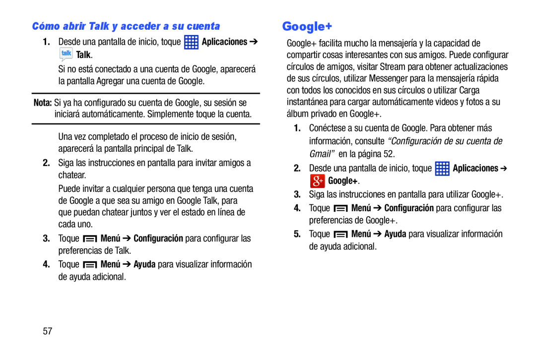 Cómo abrir Talk y acceder a su cuenta Google+