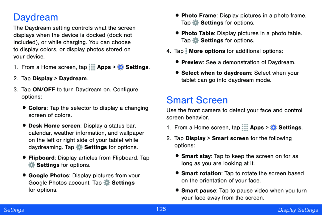 Daydream Smart Screen