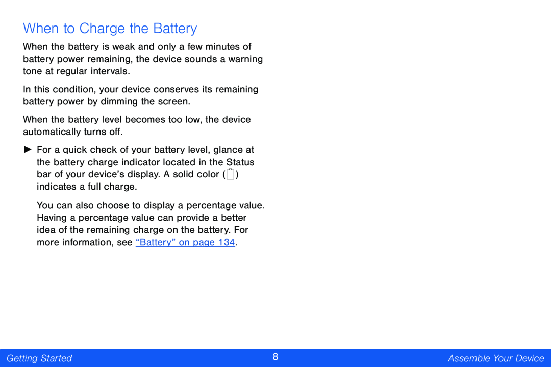 When to Charge the Battery