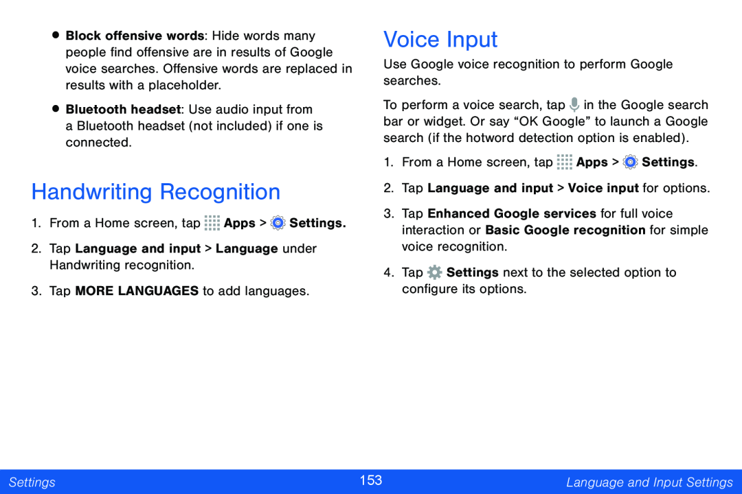 Voice Input Galaxy Note Pro 12.2 Verizon