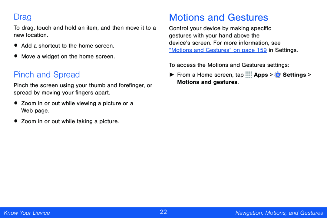 Pinch and Spread Galaxy Note Pro 12.2 Verizon