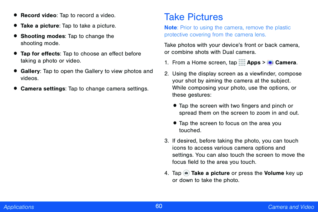 Take Pictures Galaxy Note Pro 12.2 Verizon