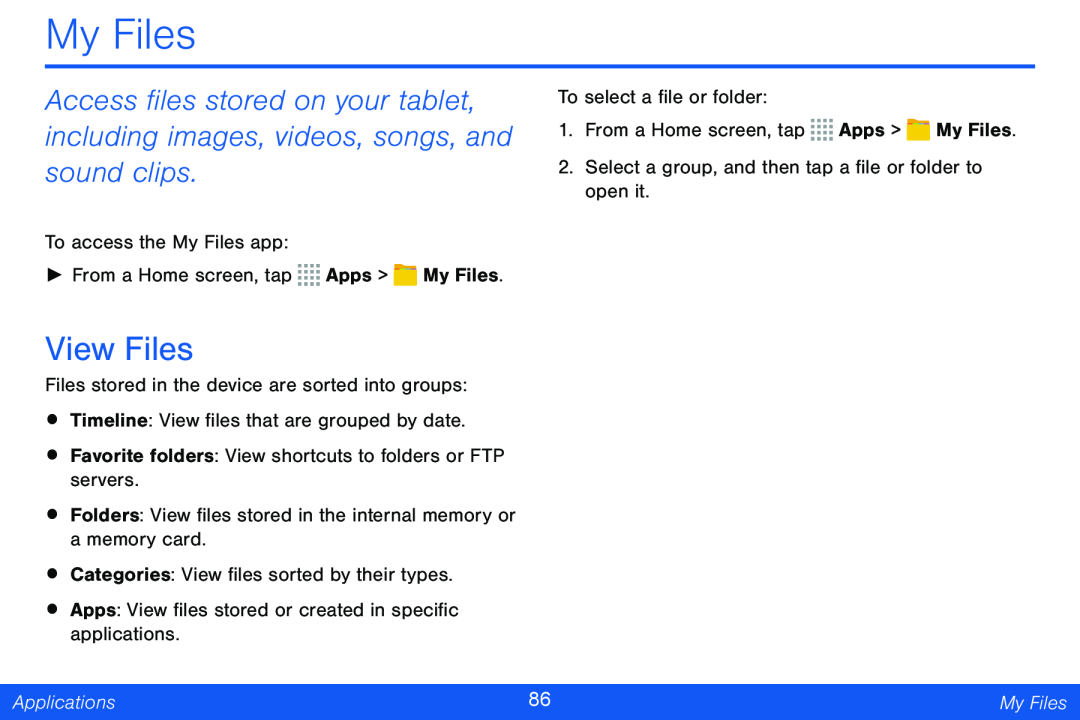 View Files Galaxy Note Pro 12.2 Verizon