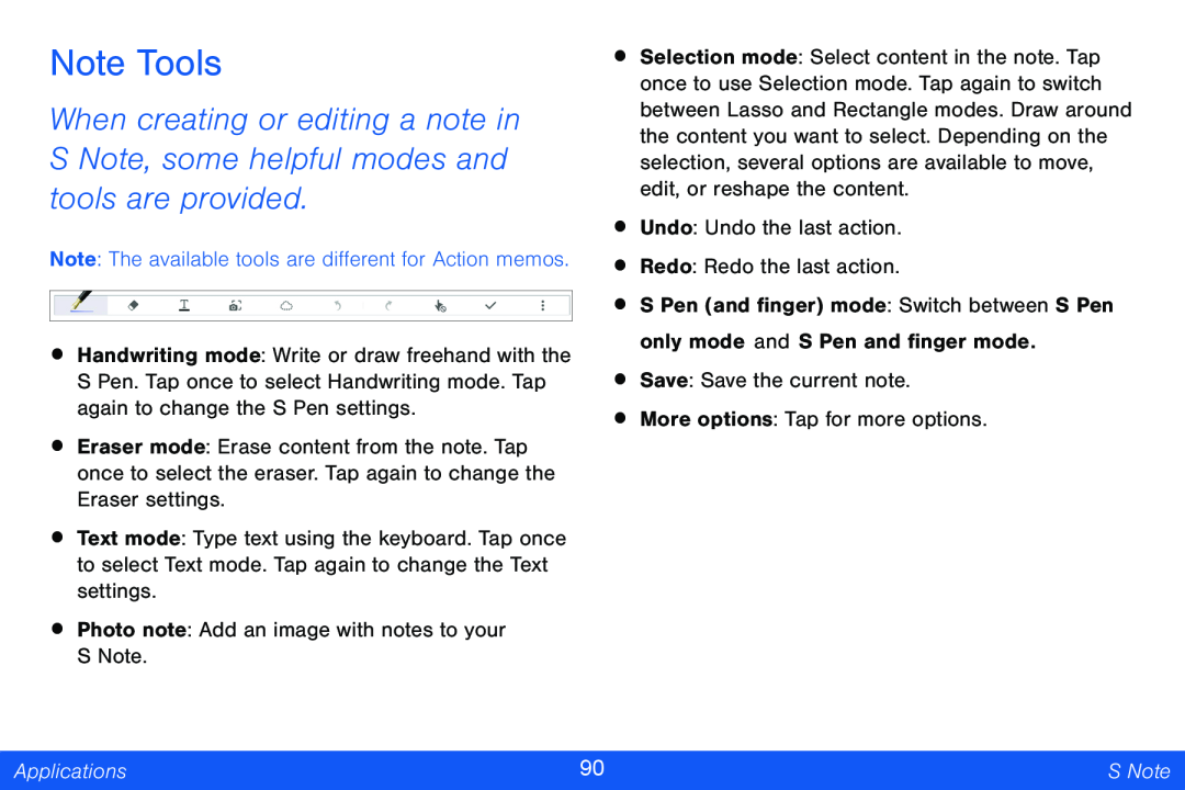 Note Tools Galaxy Note Pro 12.2 Verizon