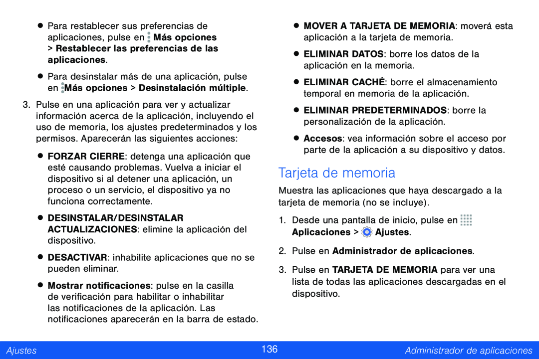 Tarjeta de memoria Galaxy Note Pro 12.2 Verizon