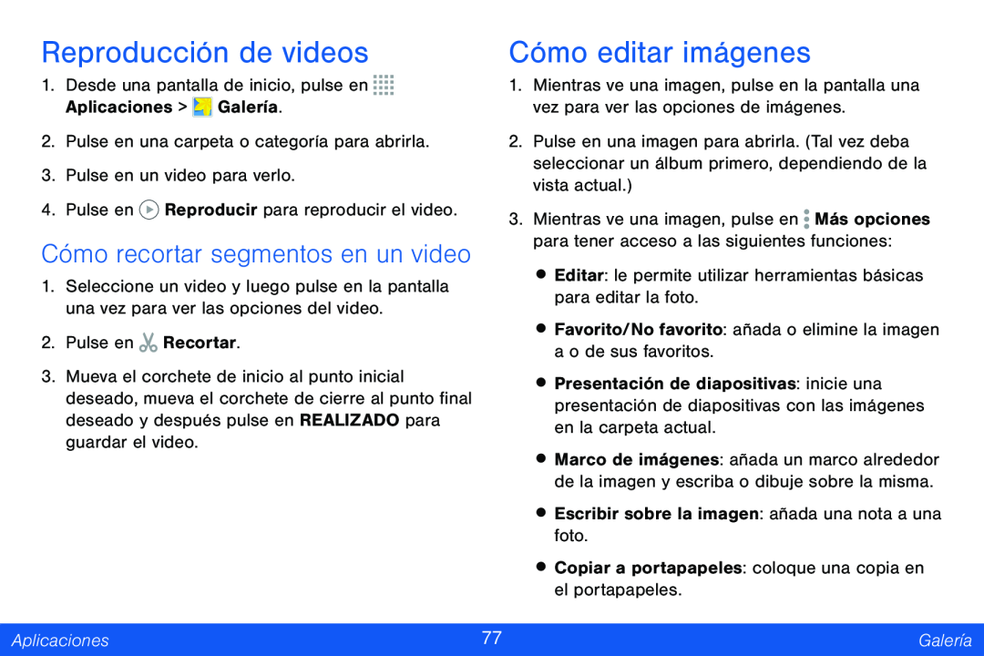 Cómo recortar segmentos en un video Reproducción de videos