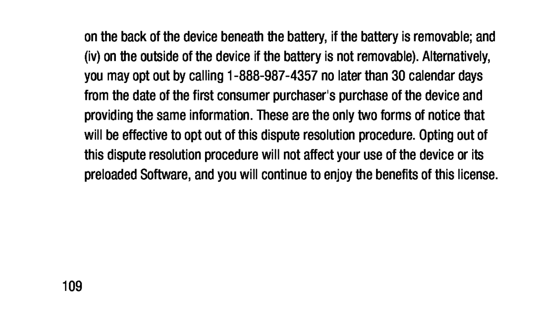 on the back of the device beneath the battery, if the battery is removable; and Galaxy Note Pro 12.2 Wi-Fi