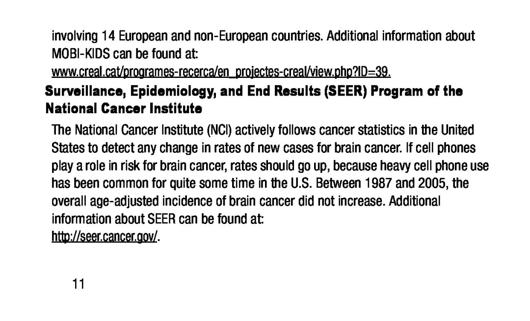 www.creal.cat/programes-recerca/en_projectes-creal/view.php?ID=39 http://seer.cancer.gov