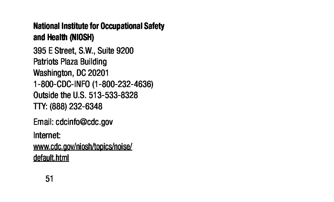 www.cdc.gov/niosh/topics/noise Galaxy Note Pro 12.2 Wi-Fi