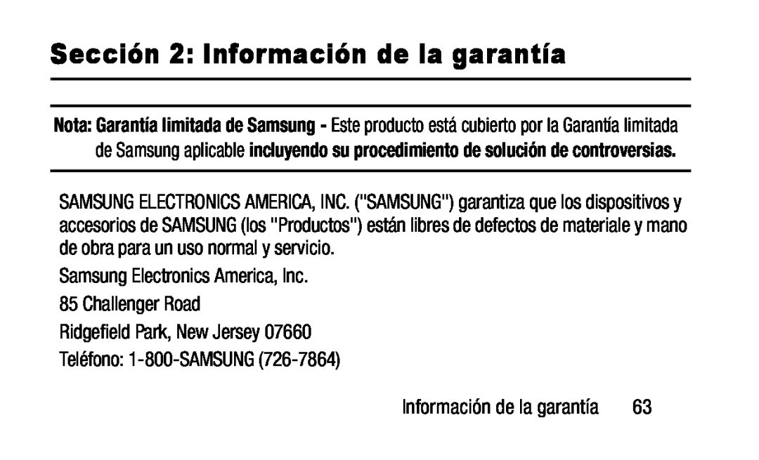 de Samsung aplicable incluyendo su procedimiento de solución de controversias de Samsung aplicable