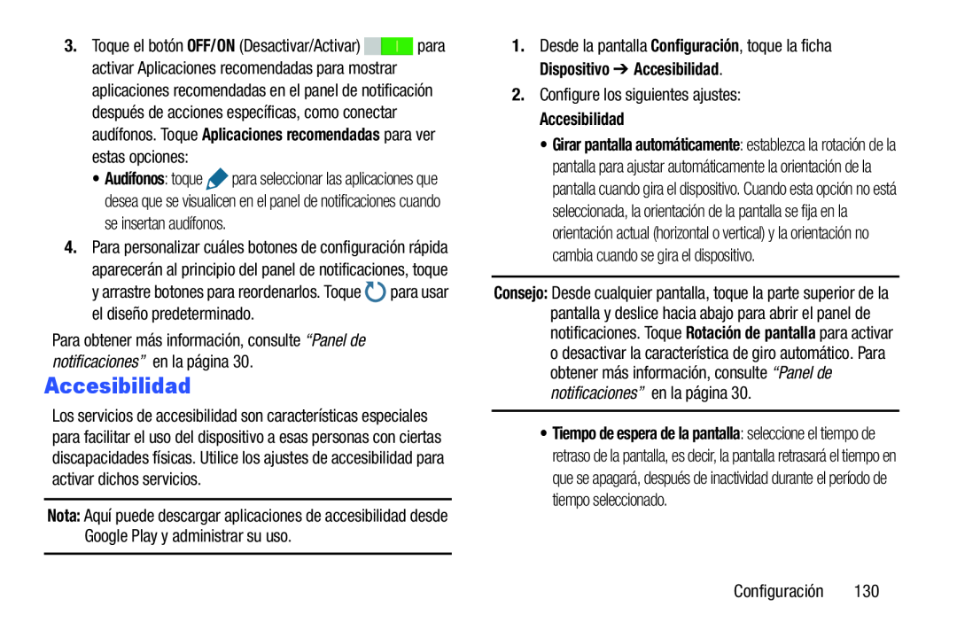 Accesibilidad Galaxy Note Pro 12.2 Wi-Fi