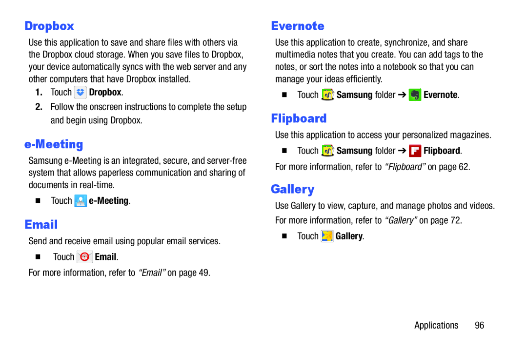 Evernote Galaxy Note Pro 12.2 Wi-Fi