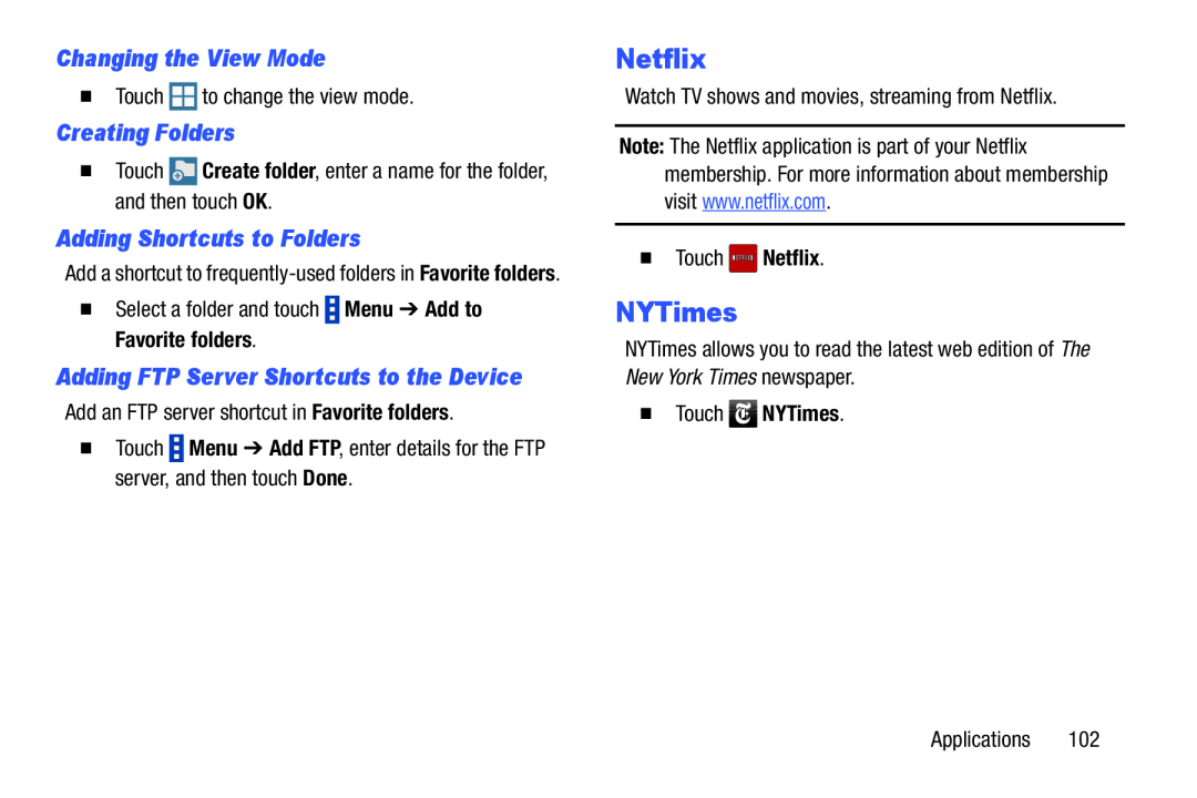 Netflix Galaxy Note Pro 12.2 Wi-Fi