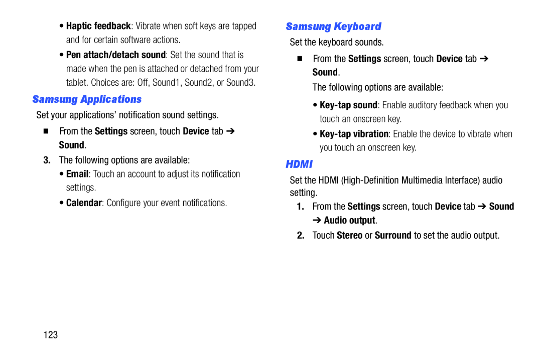 HDMI Galaxy Note Pro 12.2 Wi-Fi