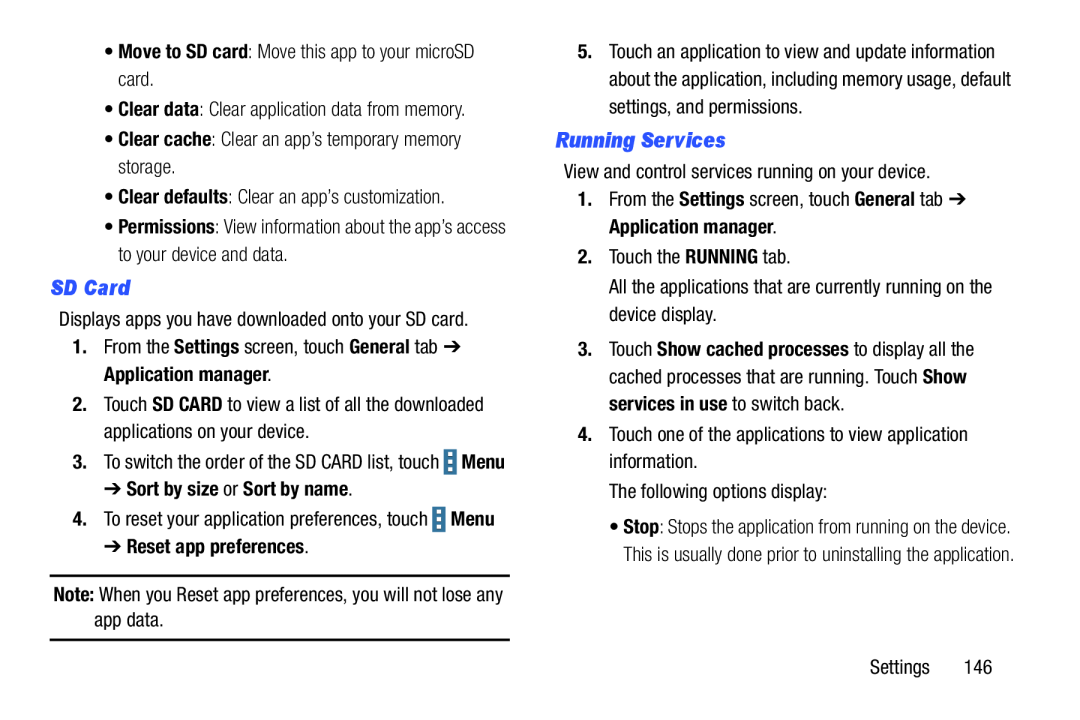 Running Services Galaxy Note Pro 12.2 Wi-Fi