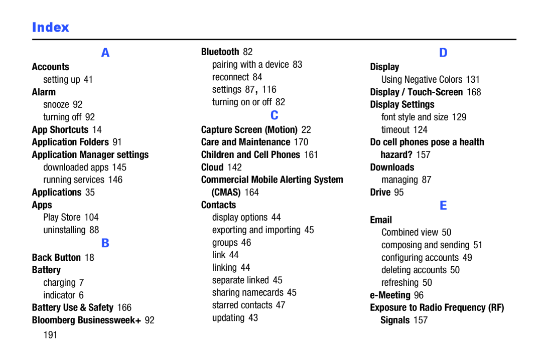 Index Galaxy Note Pro 12.2 Wi-Fi