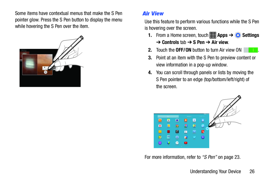 Air View Galaxy Note Pro 12.2 Wi-Fi