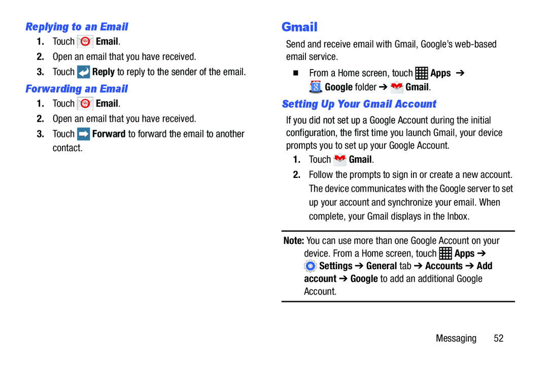 Replying to an Email Galaxy Note Pro 12.2 Wi-Fi