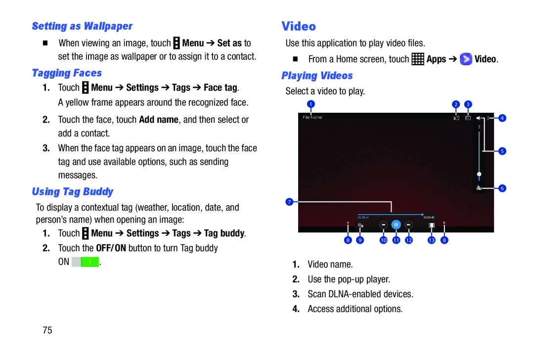 Using Tag Buddy Galaxy Note Pro 12.2 Wi-Fi