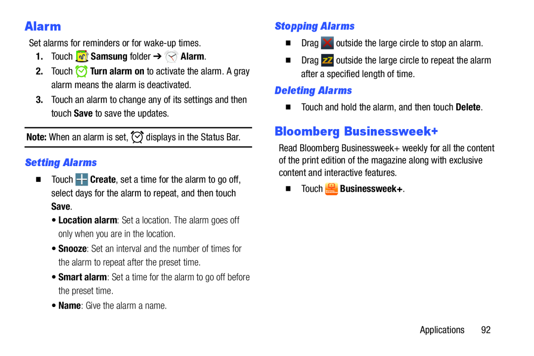 Bloomberg Businessweek+ Galaxy Note Pro 12.2 Wi-Fi