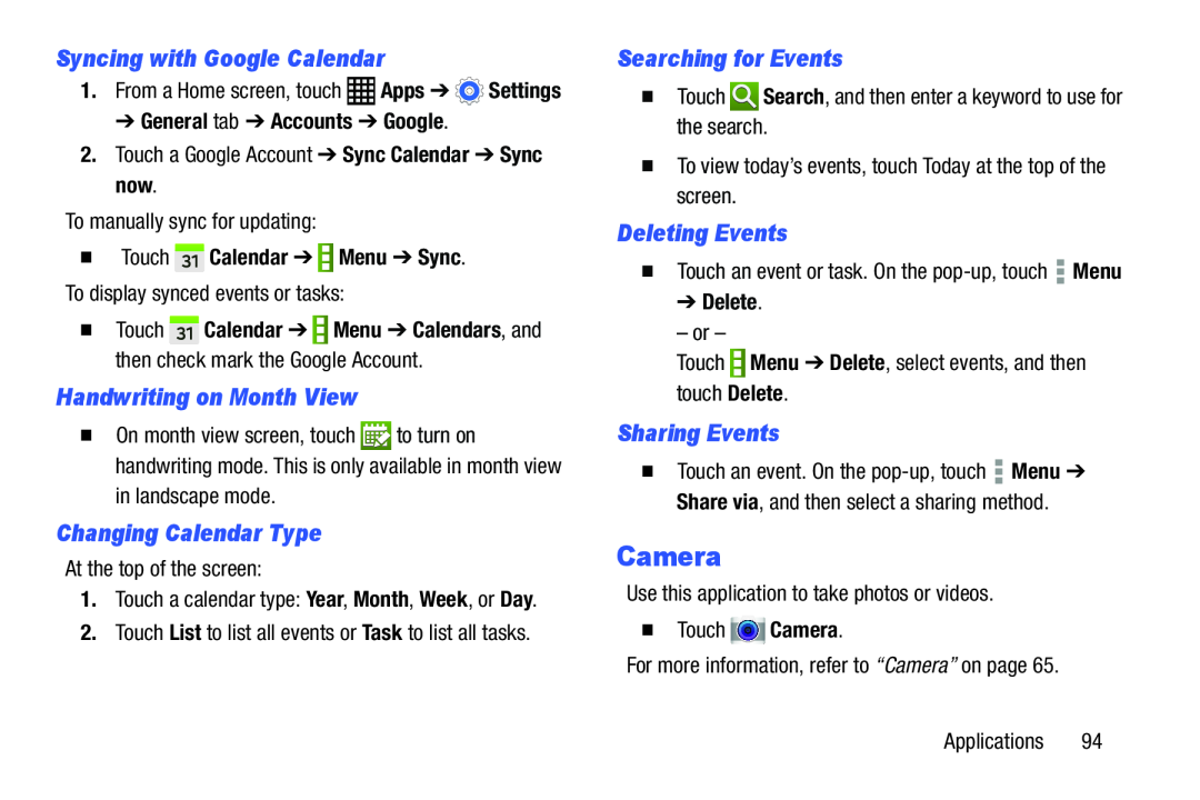 Syncing with Google Calendar Galaxy Note Pro 12.2 Wi-Fi