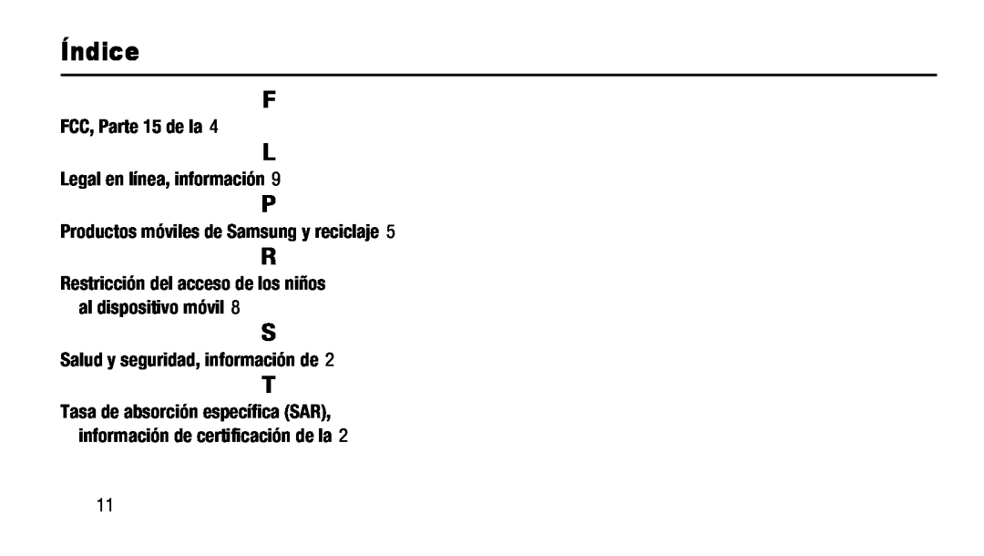 FCC, Parte 15 de la Legal en línea, información