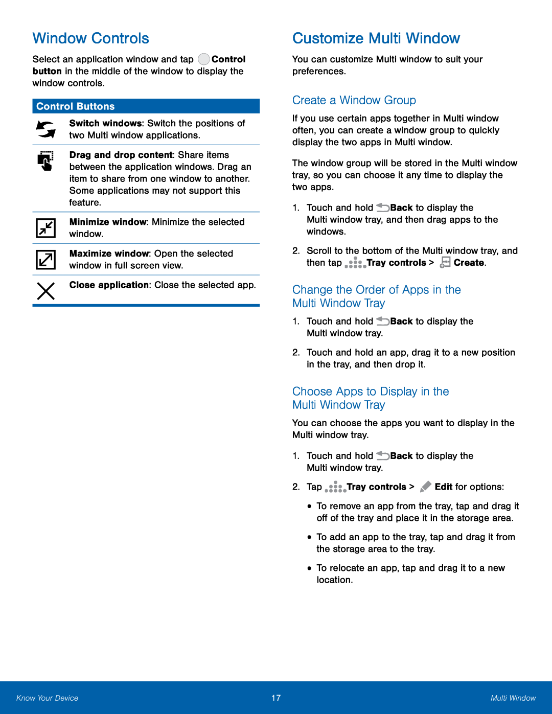 Create a Window Group Galaxy Note Pro 12.1 AT&T