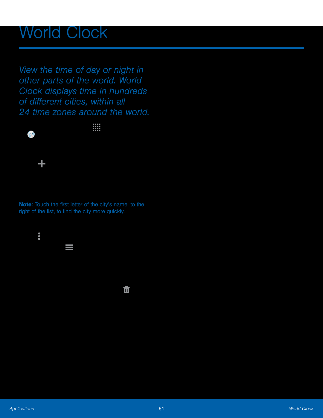 24 time zones around the world Galaxy Note Pro 12.1 AT&T