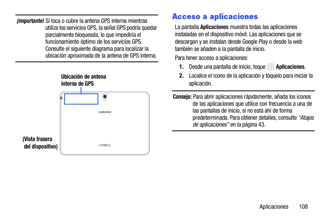 Acceso a aplicaciones Galaxy Note 10.1 2014 Edition S-Pen