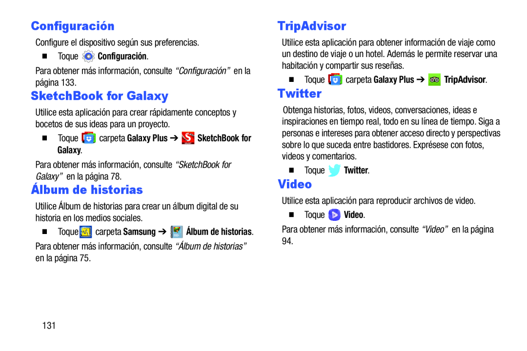 Configuración Galaxy Note 10.0 Wi-Fi