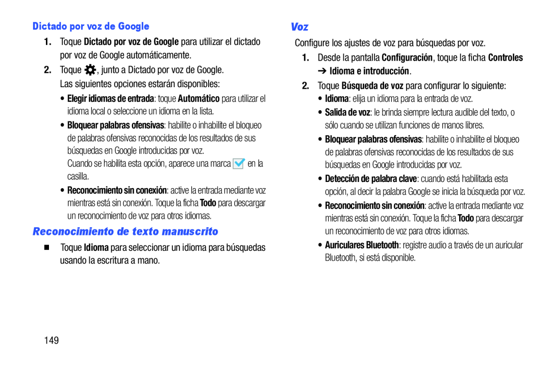 Reconocimiento de texto manuscrito Galaxy Note 10.0 Wi-Fi