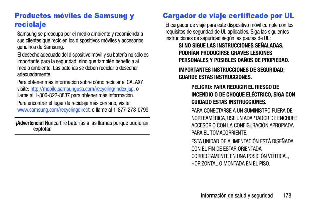 Productos móviles de Samsung y reciclaje Cargador de viaje certificado por UL