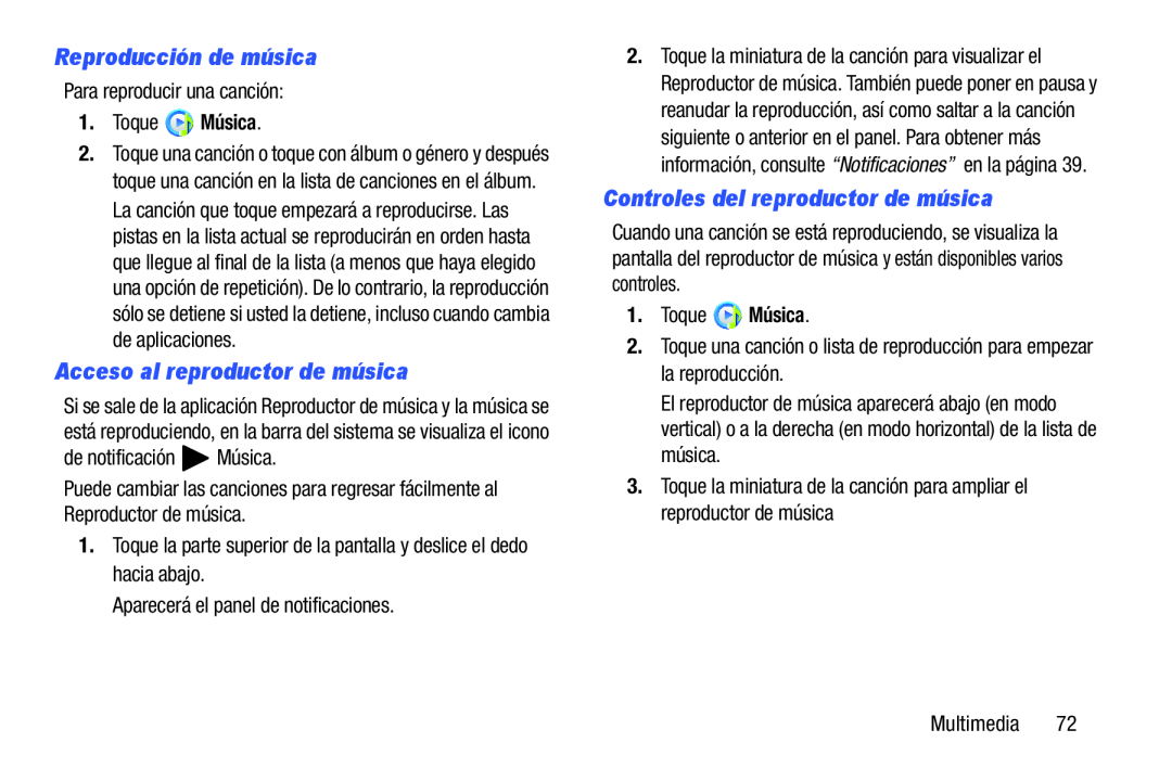 Controles del reproductor de música Galaxy Note 10.1 2014 Edition S-Pen