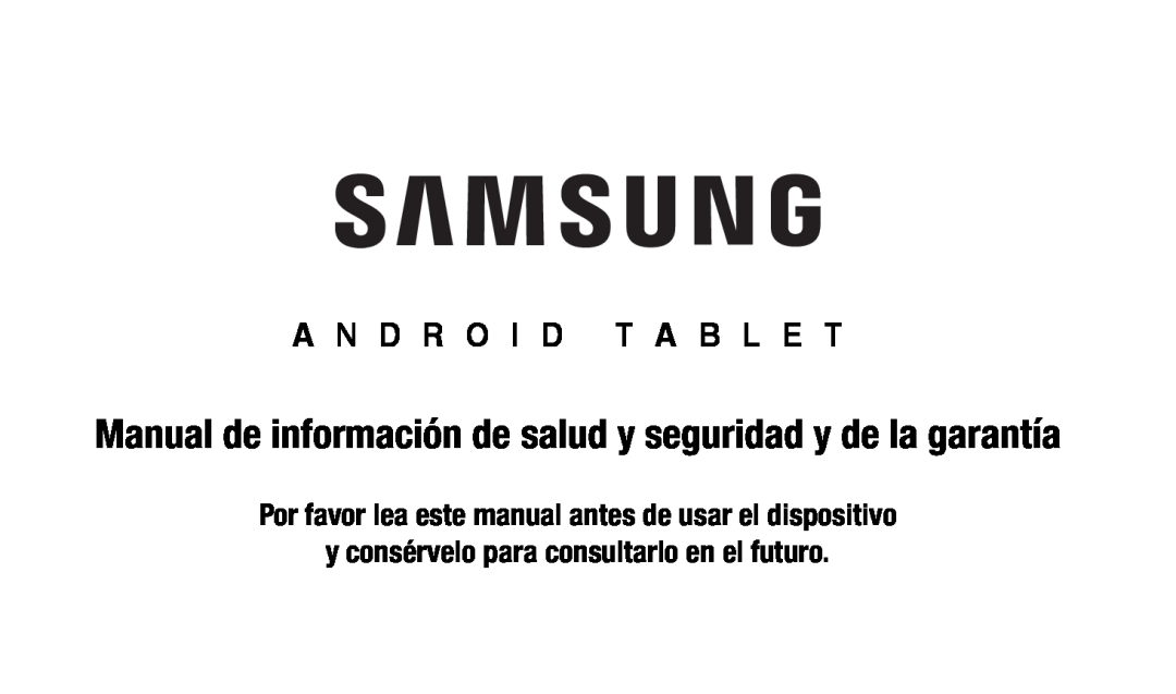 Manual de información de salud y seguridad y de la garantía Galaxy Note 10.1 2014 Edition T-Mobile