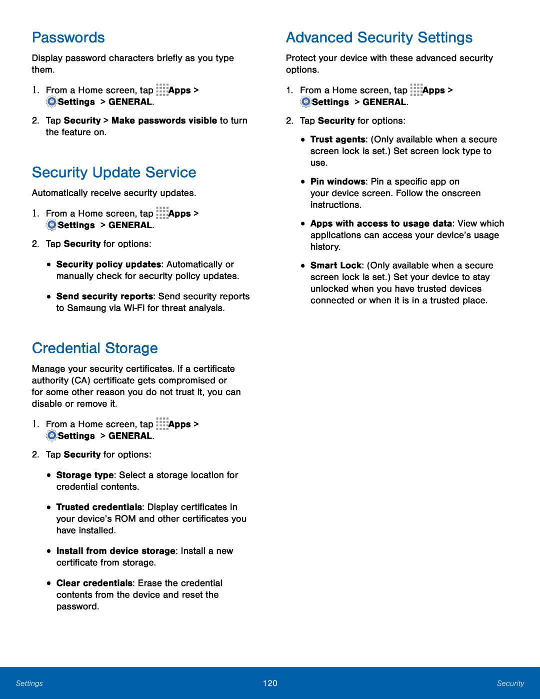 Passwords Galaxy Note 10.1 2014 Edition T-Mobile