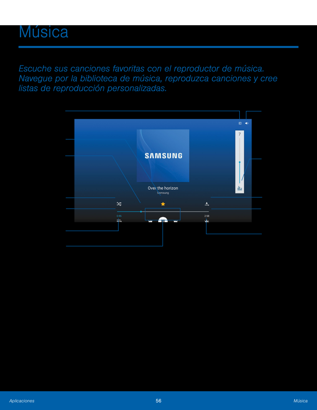 Reproducir las canciones en orden aleatorio Galaxy Note 10.1 2014 Edition T-Mobile